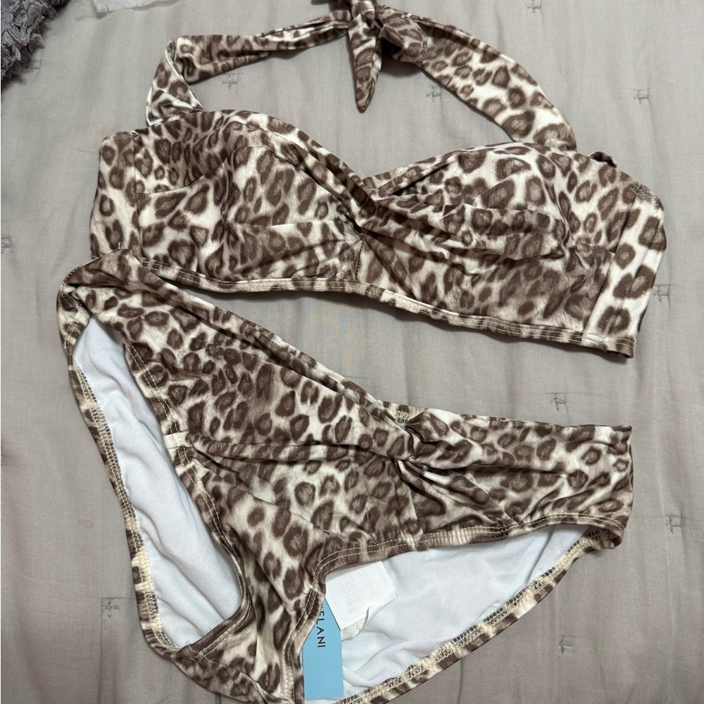 Antonio Melani Leopard Print Blouse